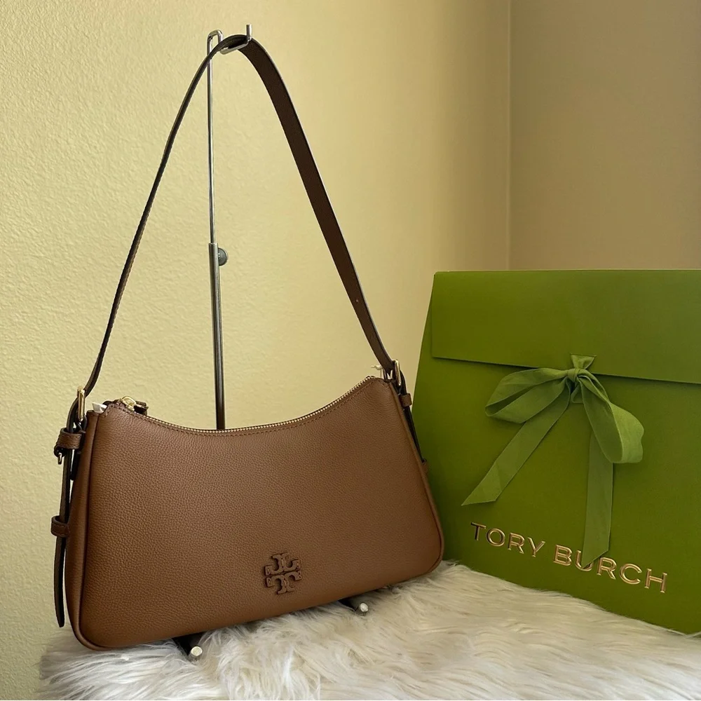 Tory Burch SMALL LEATHER SHOULDER BAG - Picture 4 of 14